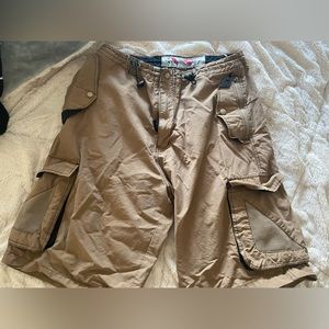 Over sized cargo shorts